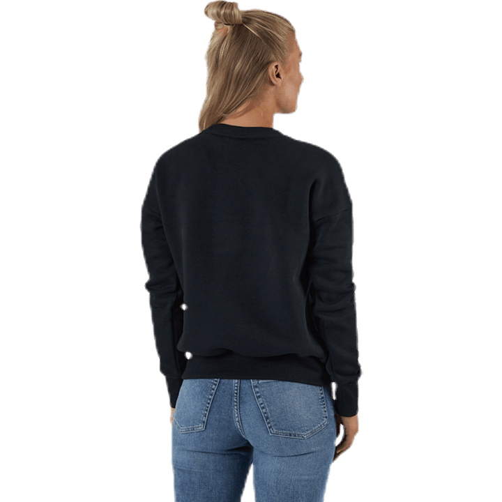 Felpa da donna Badge Of Sport Crew Nero