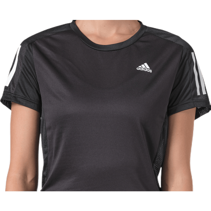 T-shirt Adidas Own The Run pour femme, noir