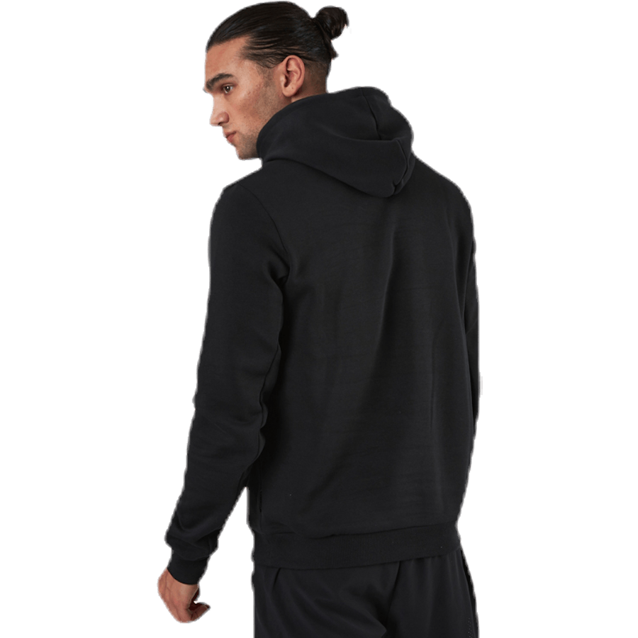 Moška jopica s kapuco iz flisa Badge Of Sport Black