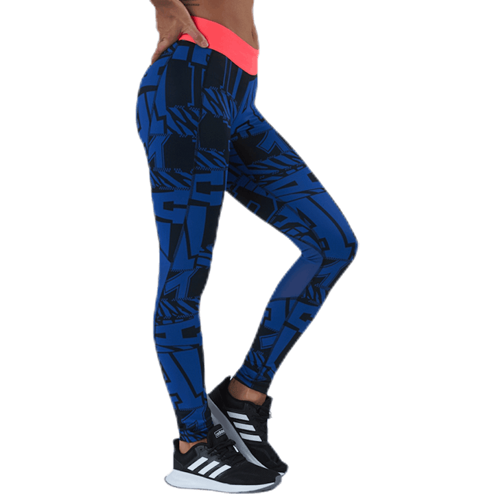 Collant Alphaskin Varsity Bleu/Rose