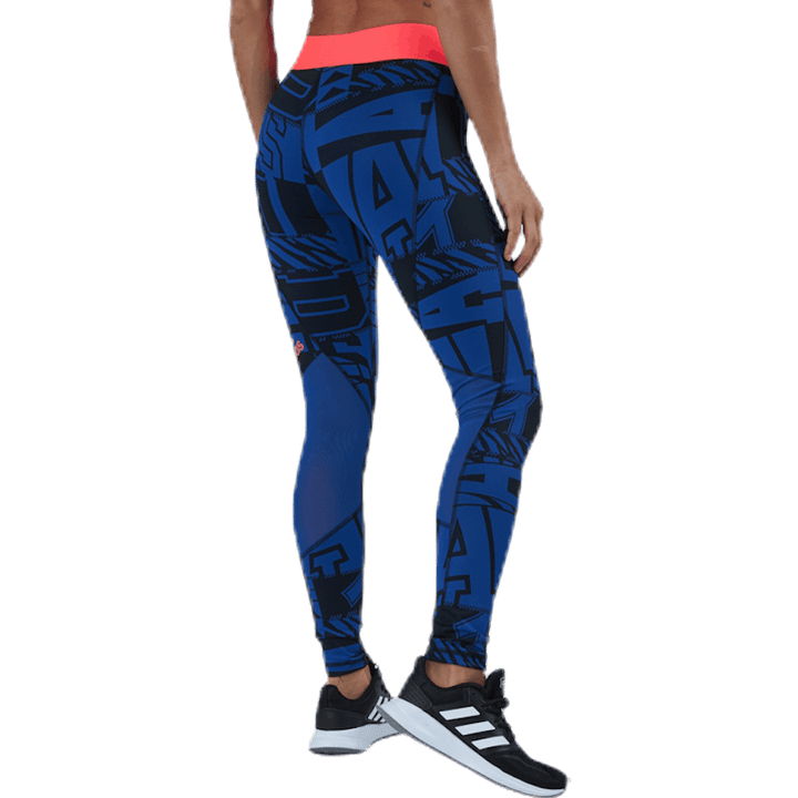 Collant Alphaskin Varsity Bleu/Rose