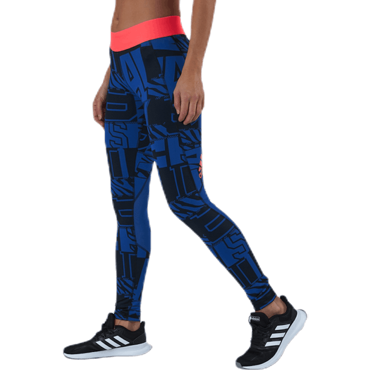 Collant Alphaskin Varsity Bleu/Rose