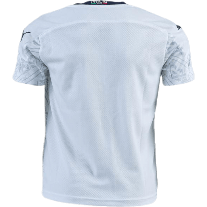 FIGC Away Shirt Replica Junior Blue/White