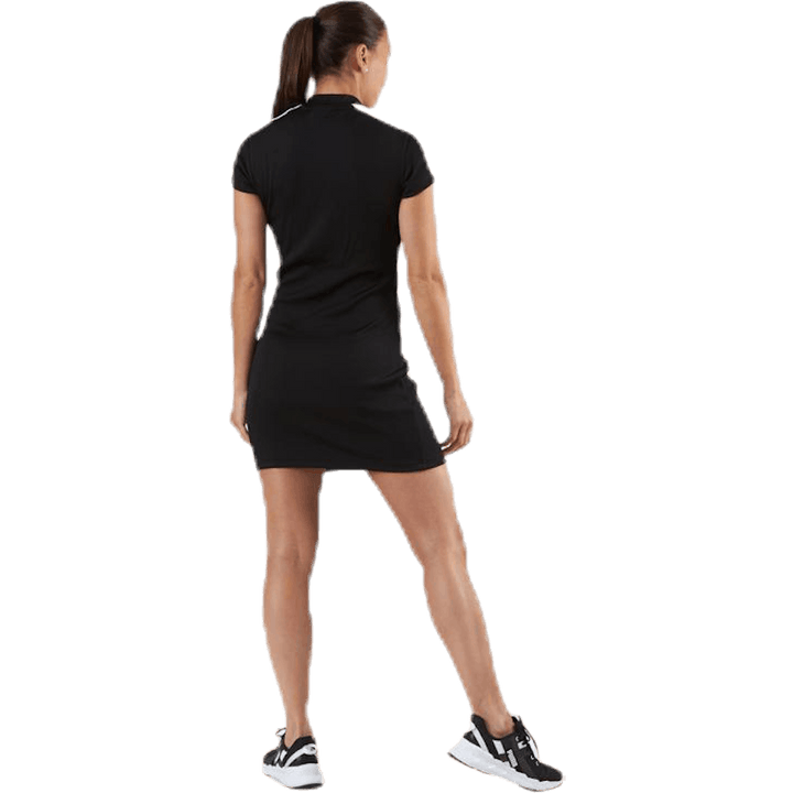 Robe moulante côtelée Classics noire