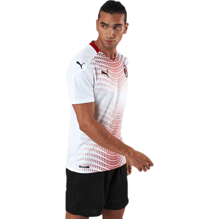 AC Milan Away Shirt Replica White/Red