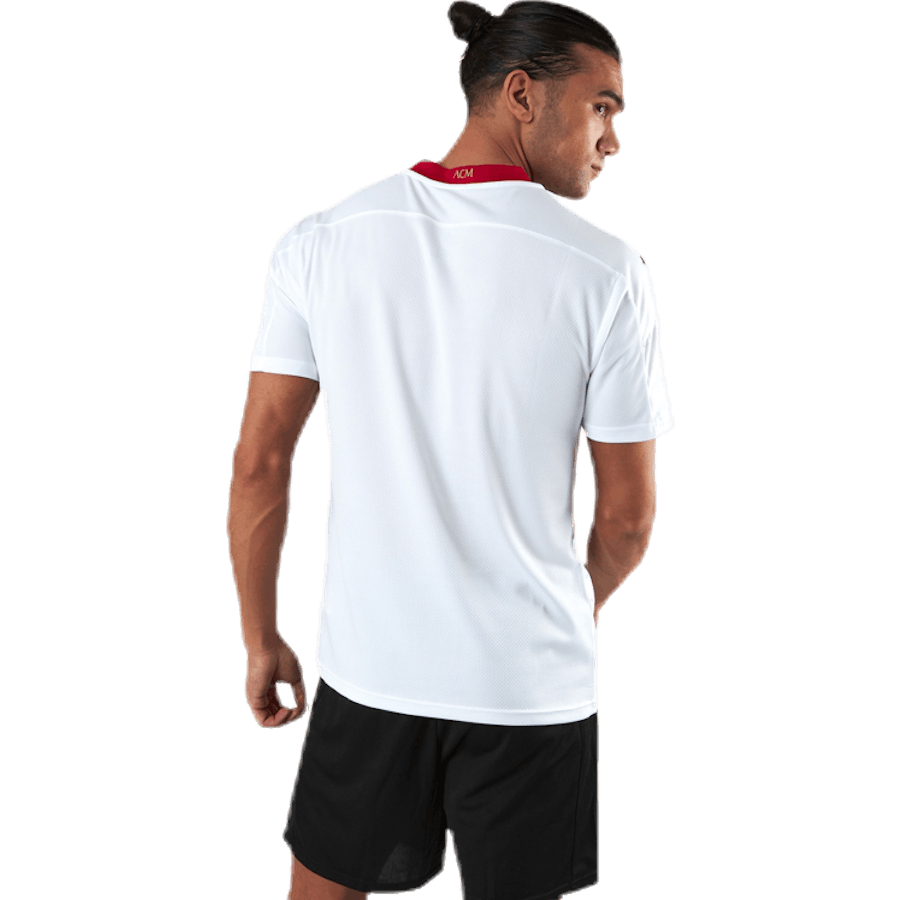 AC Milan Away Shirt Replica White/Red