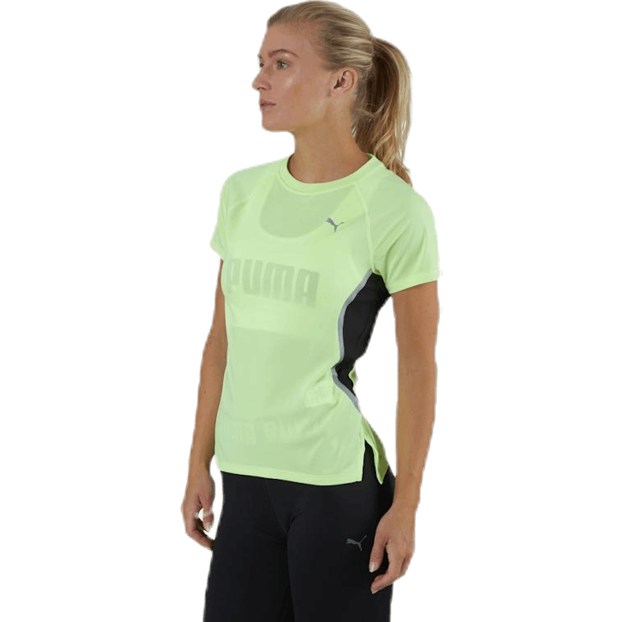 Run Lite Laser Cat SS tee kollane