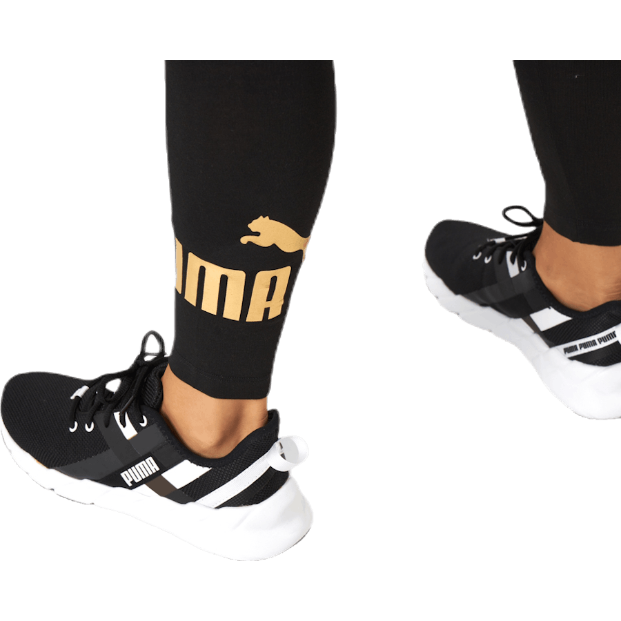 ESS Logo Leggings Black/Gold