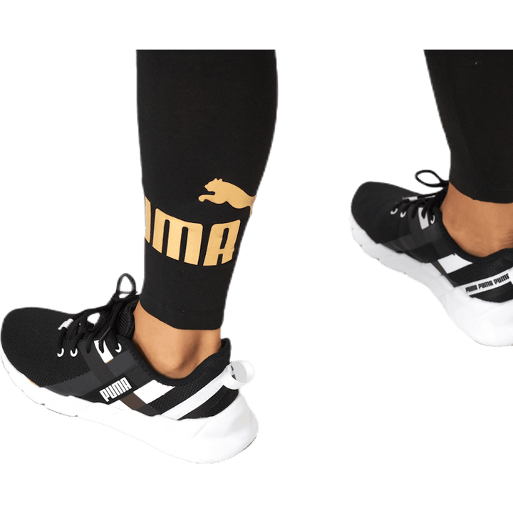 ESS Logo Leggings Black/Gold
