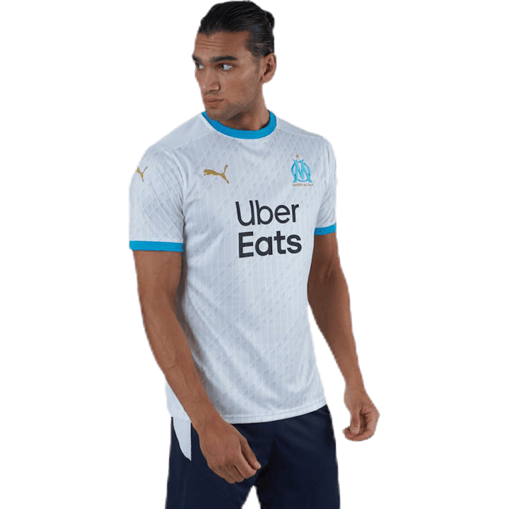 Olympique Marseille Home Shirt Replica Blue/White