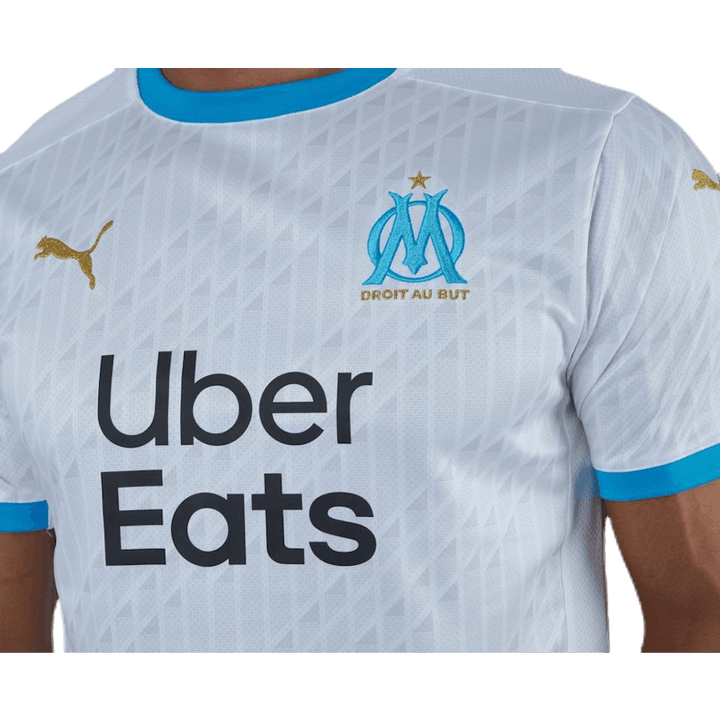 Olympique Marseille Home Shirt Replica Blue/White