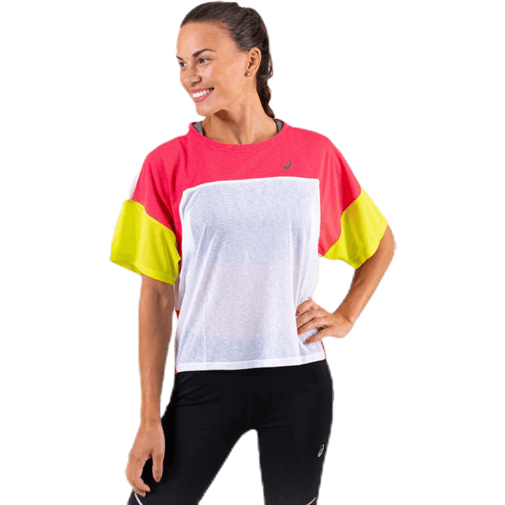 Style Top Pink/White