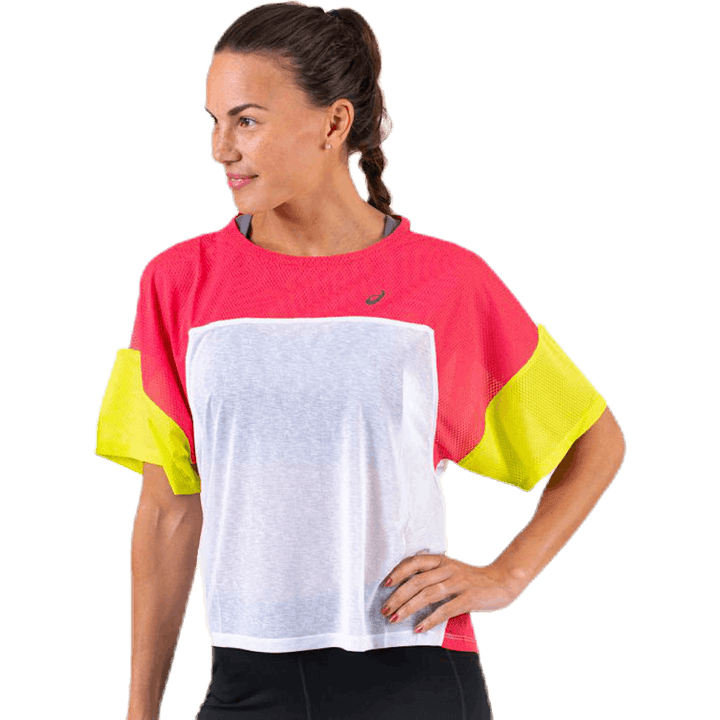 Style Top Pink/White