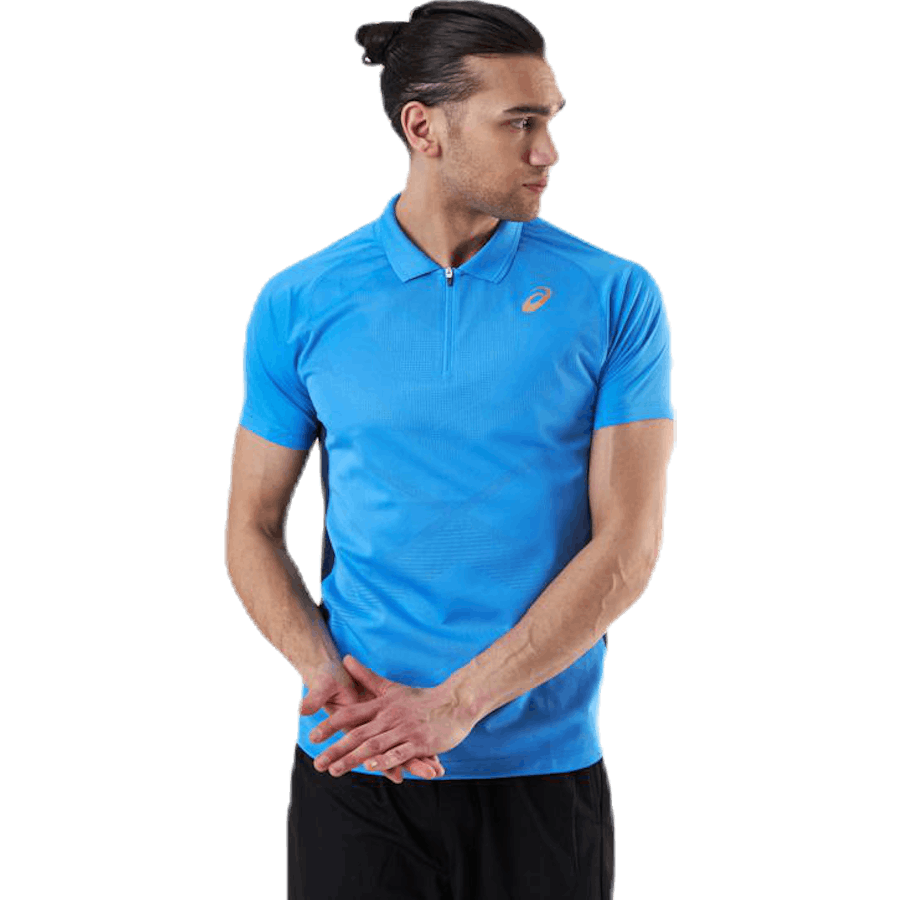 Tennis Polo Shirt Blue