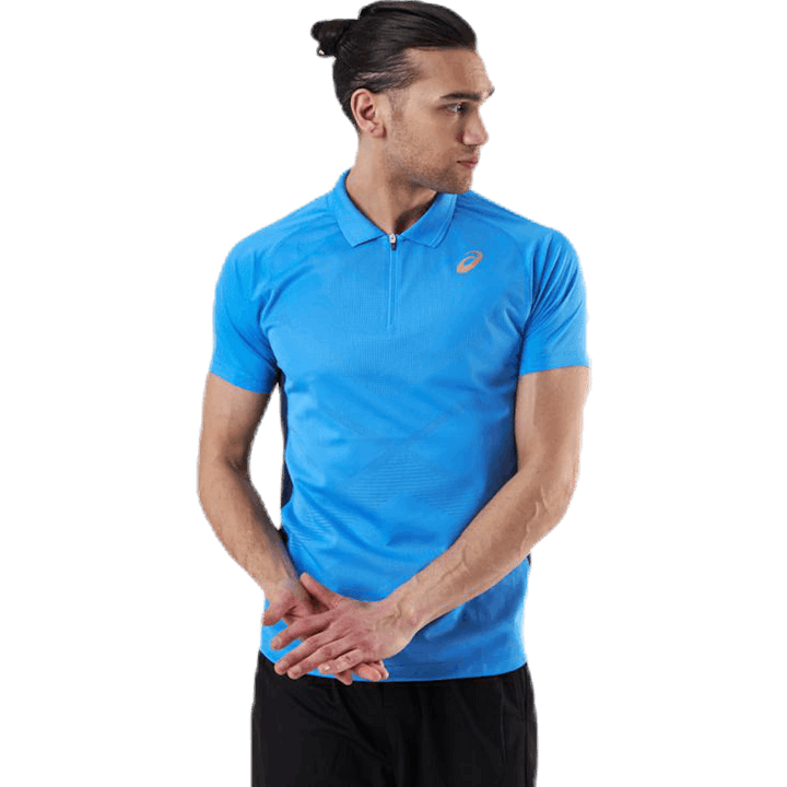 Tennis Polo Shirt Blue