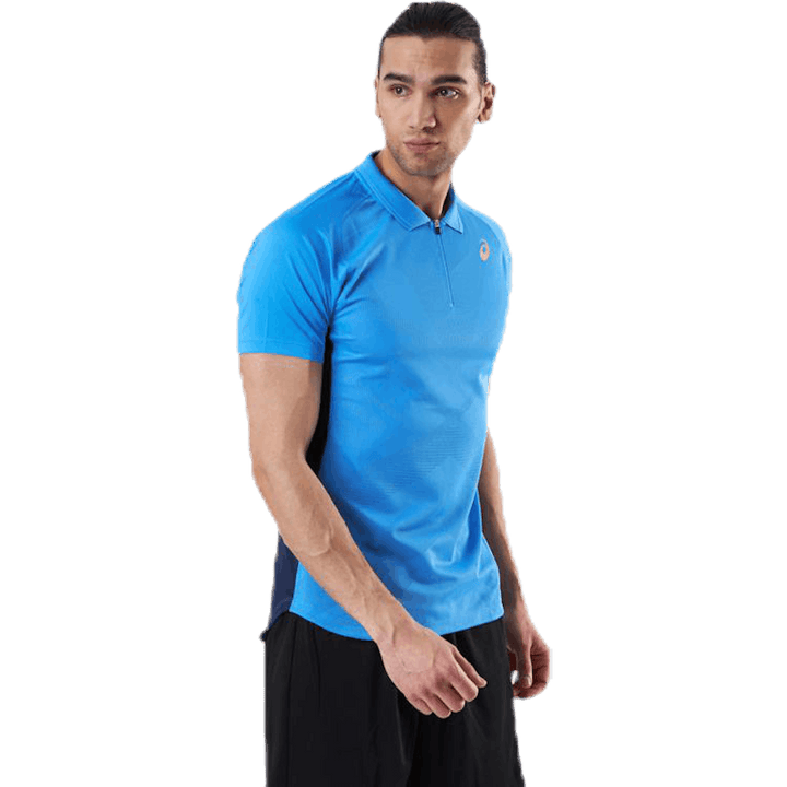 Tennis Polo Shirt Blue