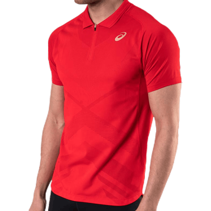Tennis Polo Shirt Red