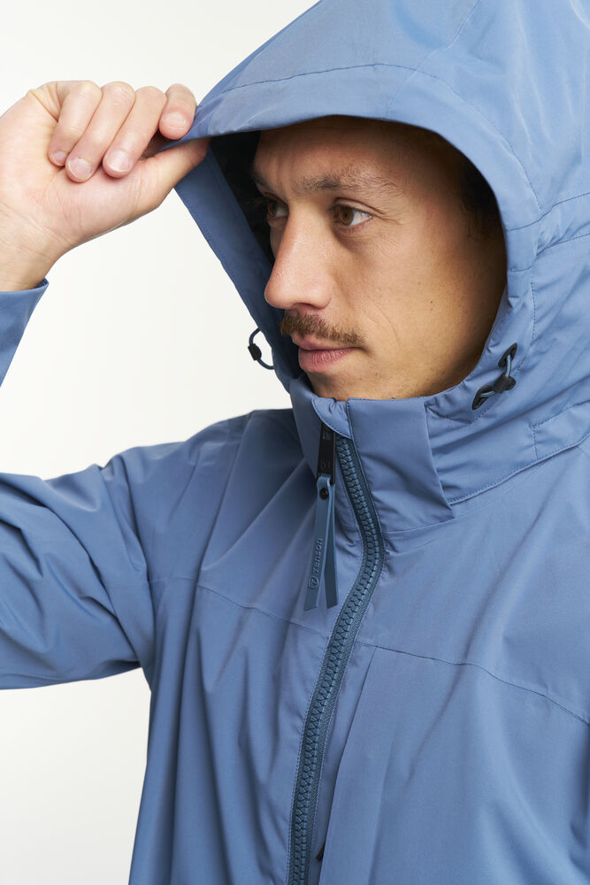 Dustin Jacket Men Blue Grey