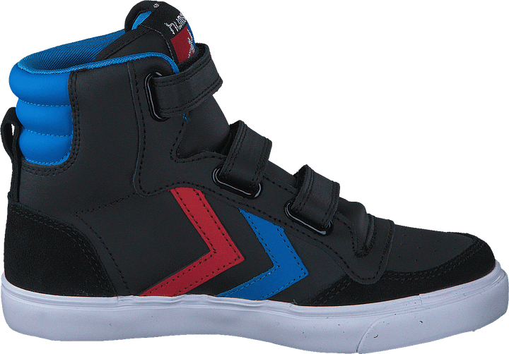 Stadil Jr Leather High Black/Blue/Red/Gum