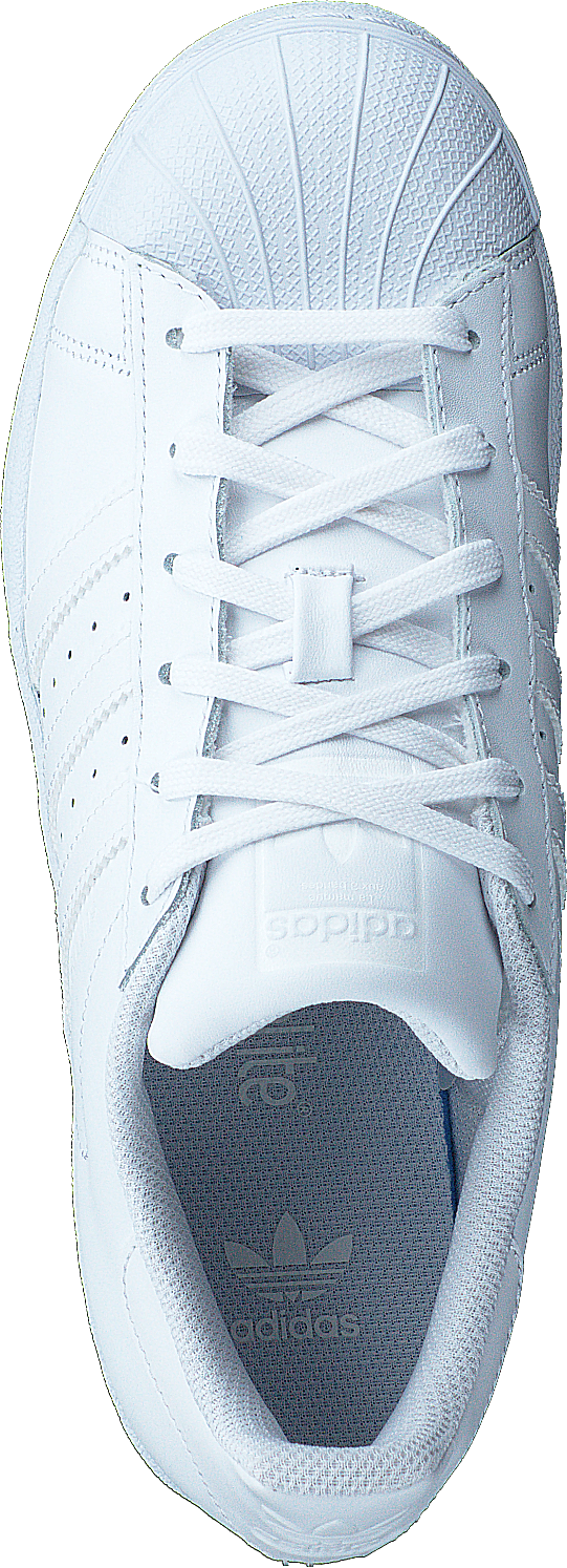 Superstar Foundation Jr Ftwr White