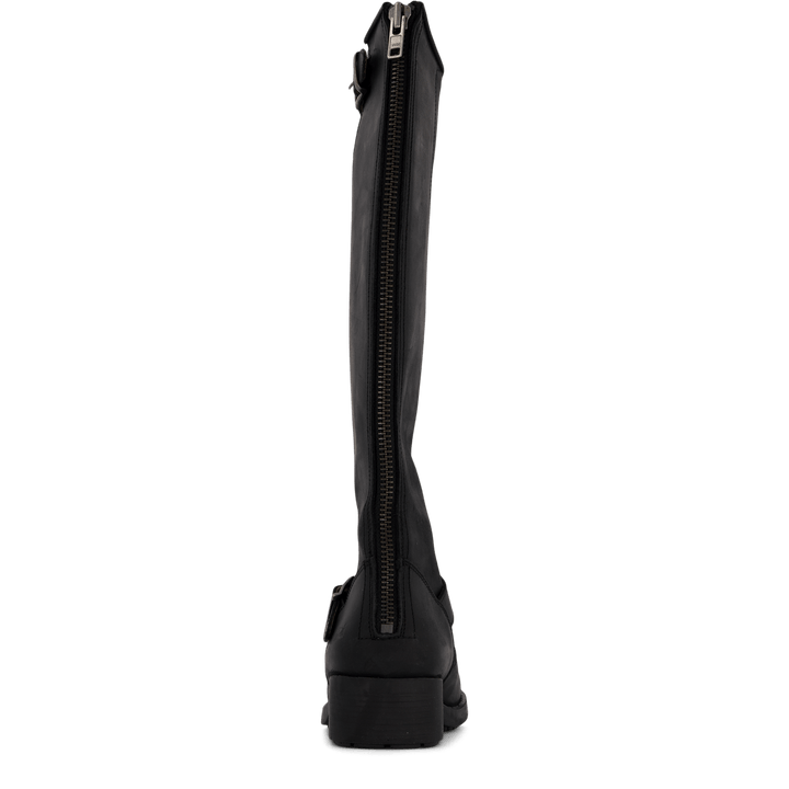 High Zip Back Black/Silver