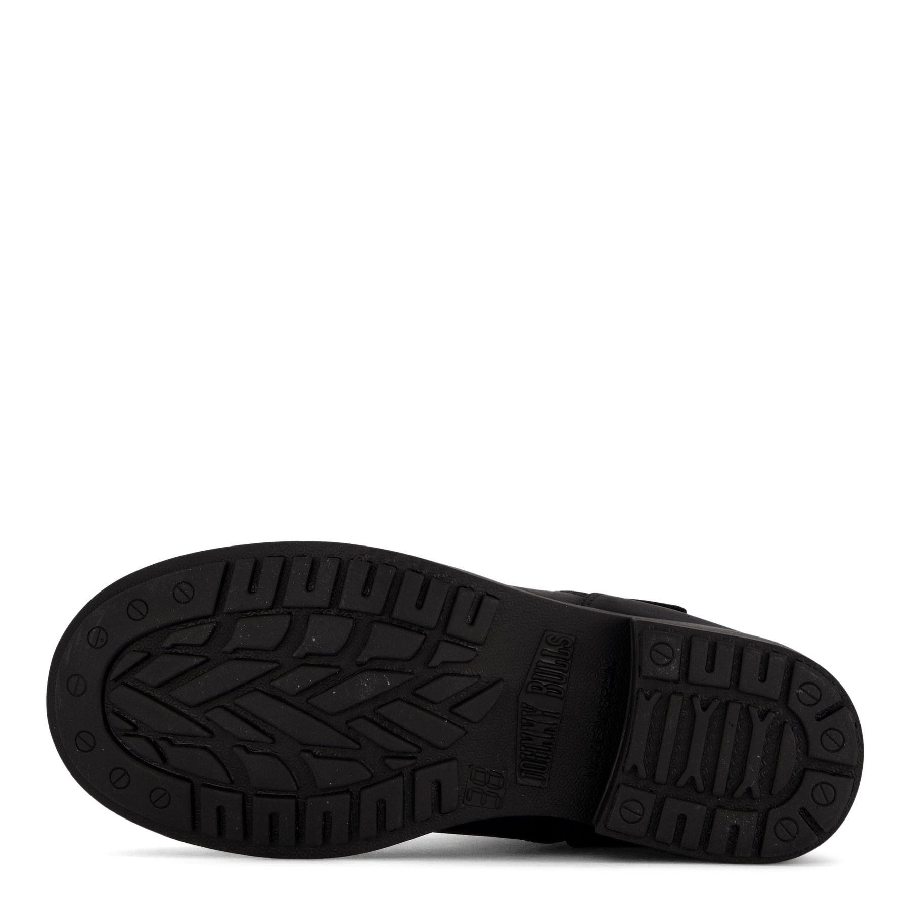 låg känga med dragkedja bak svart/silver – - Main Image