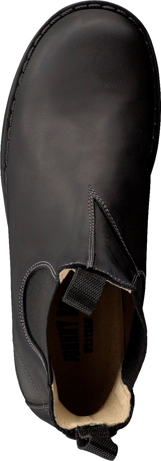 Low Elastic Chelsea Black