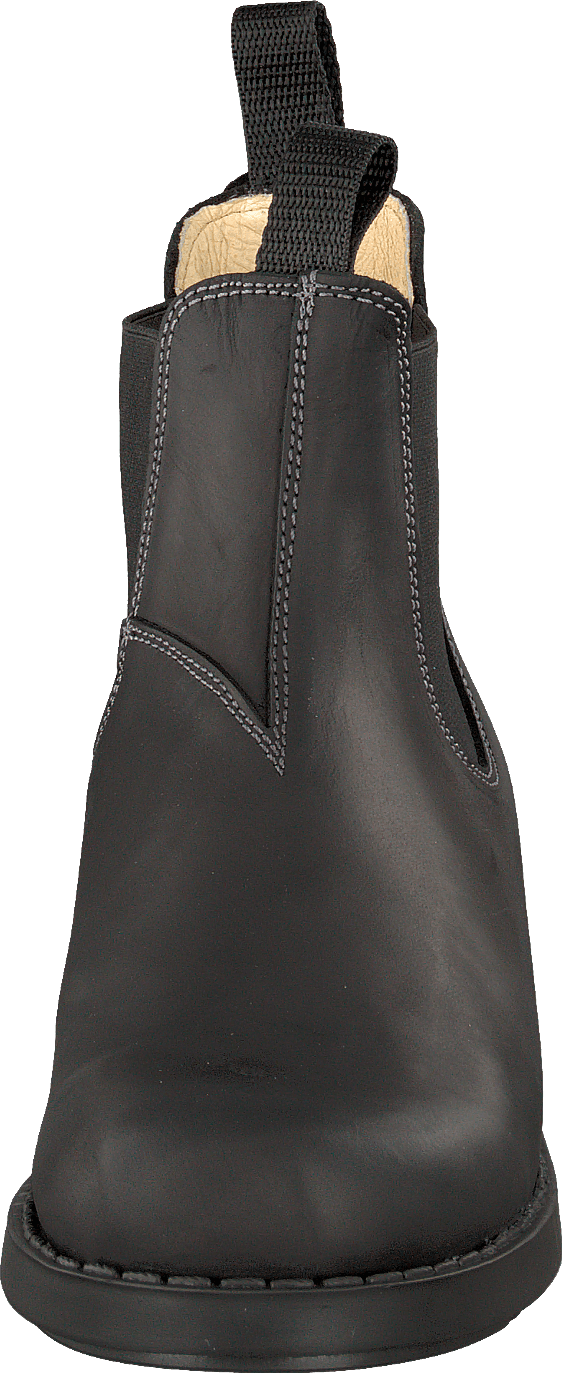 Low Elastic Chelsea Black