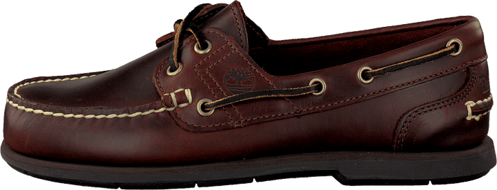 Scarpa da barca classica Rootbeer Smooth