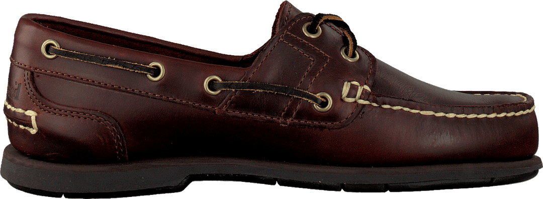 Scarpa da barca classica Rootbeer Smooth