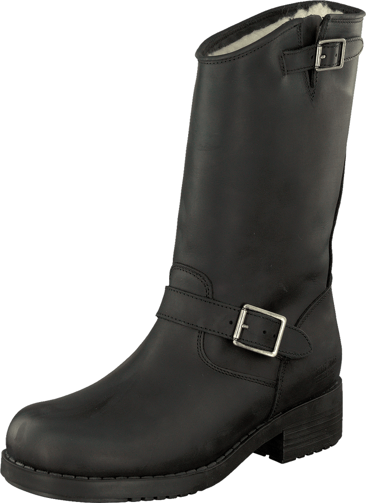 Mid Boot Warm lining Black/Silver