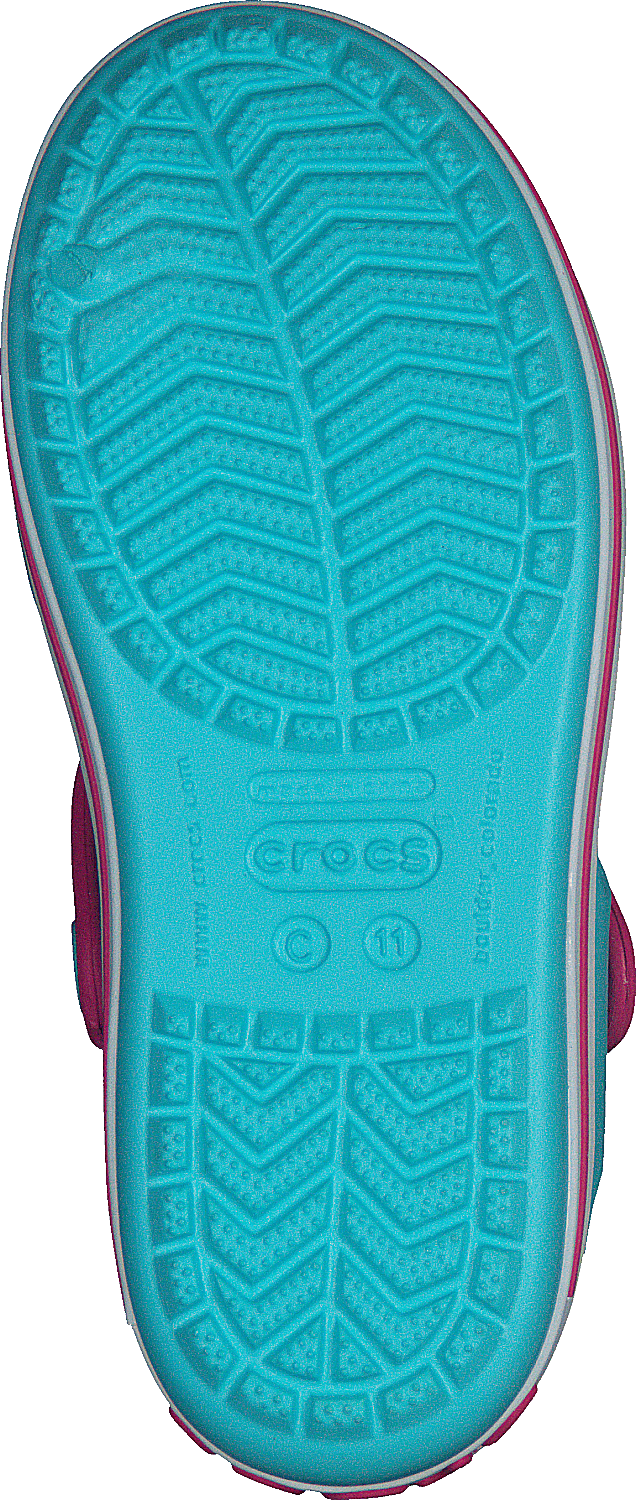Sandalo Crocband Bambini Piscina/Rosa