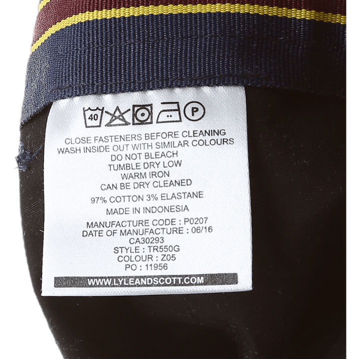 Fidra Light Weight Chino Blue