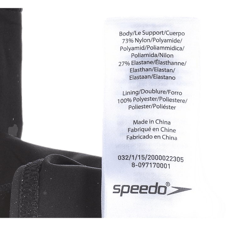 Speedo Sculpture Watergem Schwarz