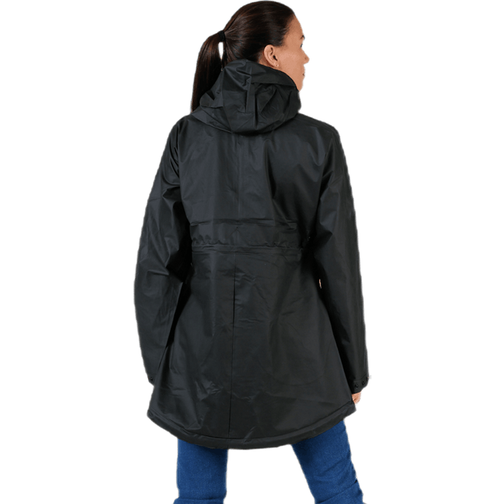 Original R Vinyl Smock W Black