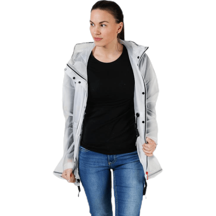 Original R Vinyl Smock W White