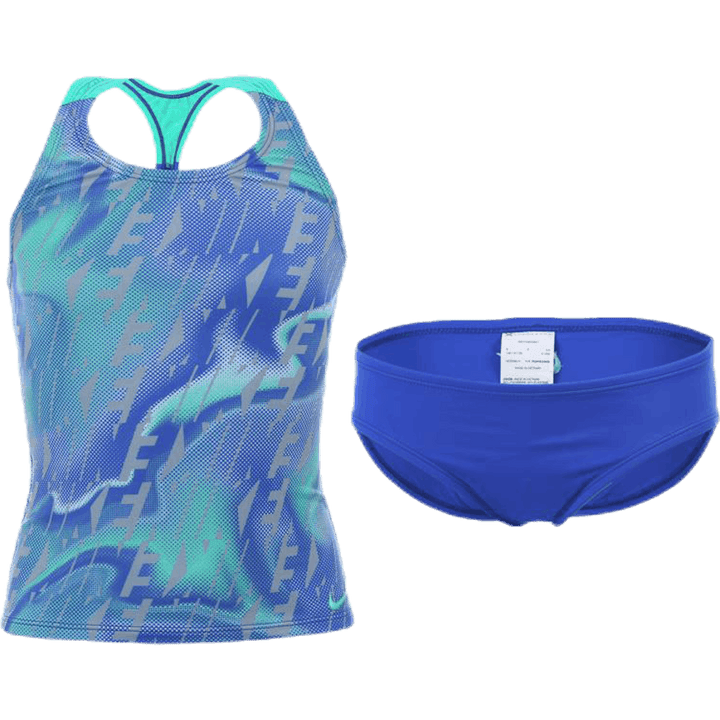 Racerback Sport Tankini Set Blue