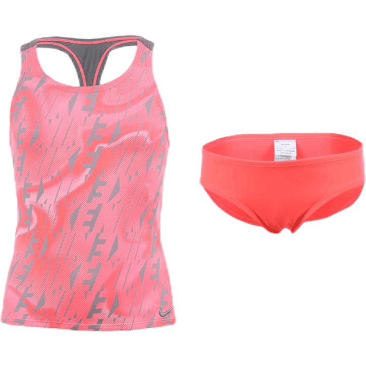 Racerback Sport Tankini Set Pink