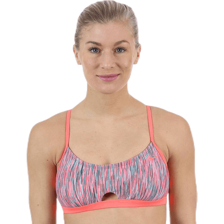 Haut de sport Keyhole bleu