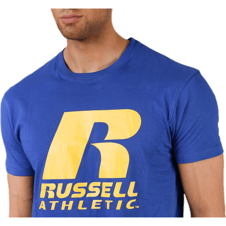 S/S Crew Tee Blau