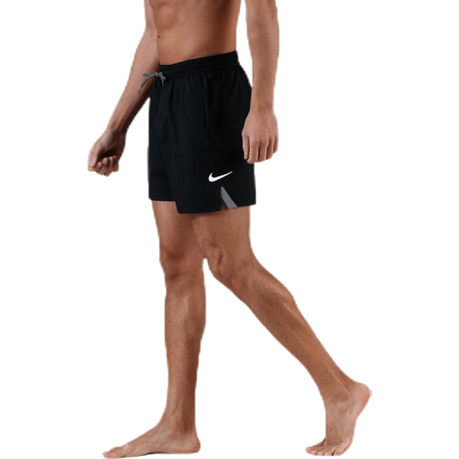 5" Volley Short Solid Vital Black
