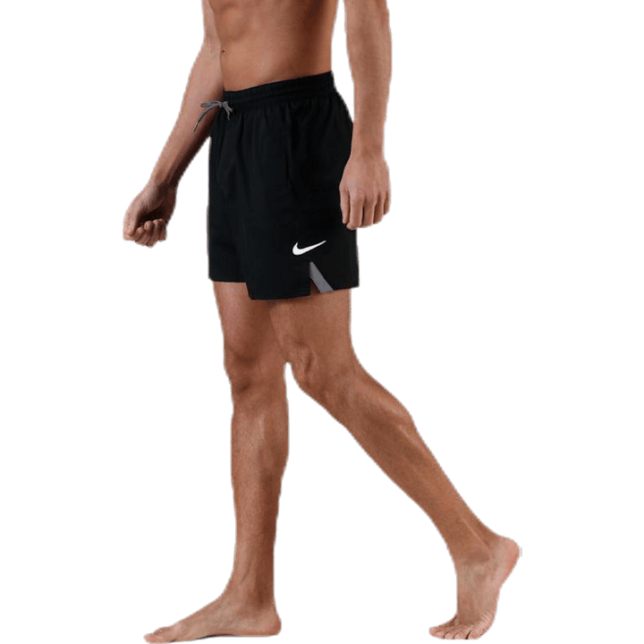 5" Volley Short Solid Vital Black