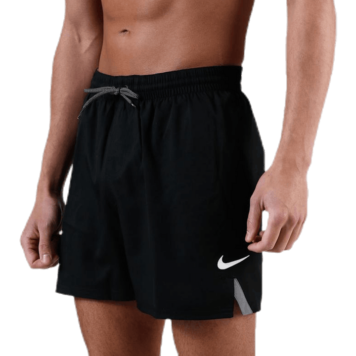 5" Volley Short Solid Vital Black