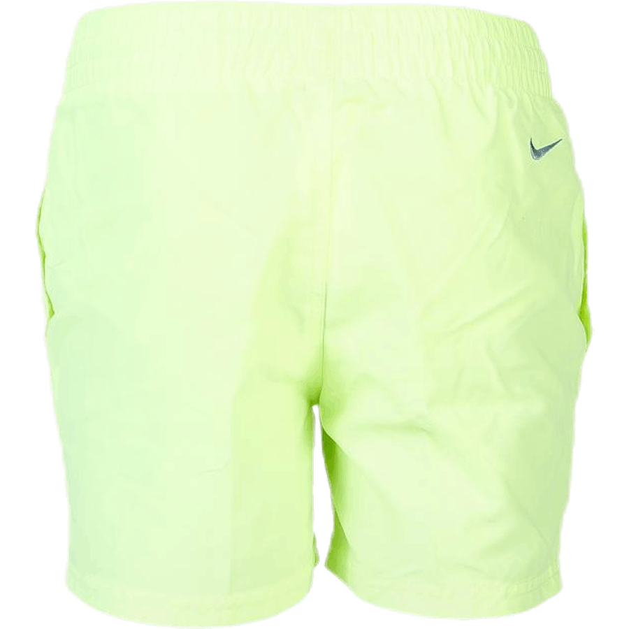 4" Volley Short Logo Solid Youth Grey/Yellow
