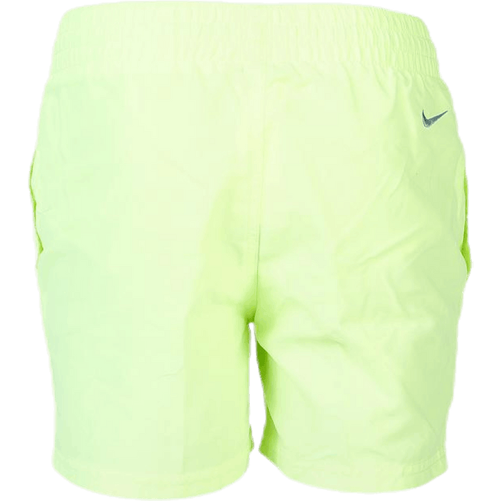 4" Volley Short Logo Solid Youth Grey/Yellow