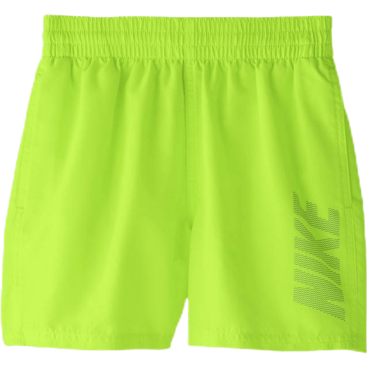 4" Volley Short Logo Solid Youth Grey/Yellow