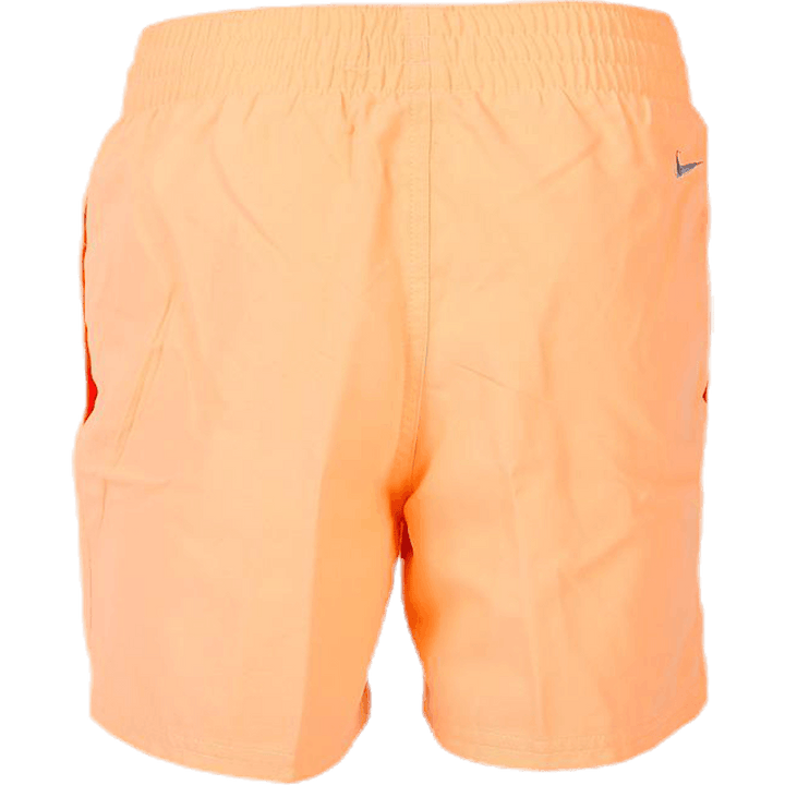 4" Volley Short Logo Solid Youth Orange