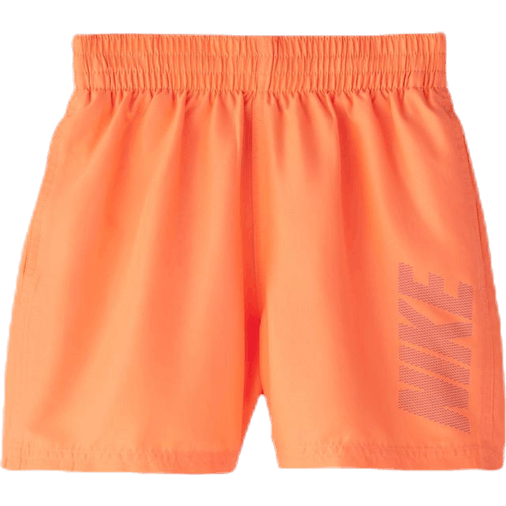 4" Volley Short Logo Solid Youth Orange