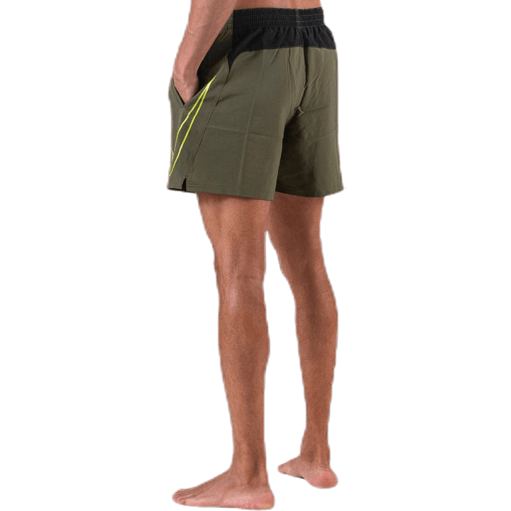 5" Volley Short Big Swoosh Green