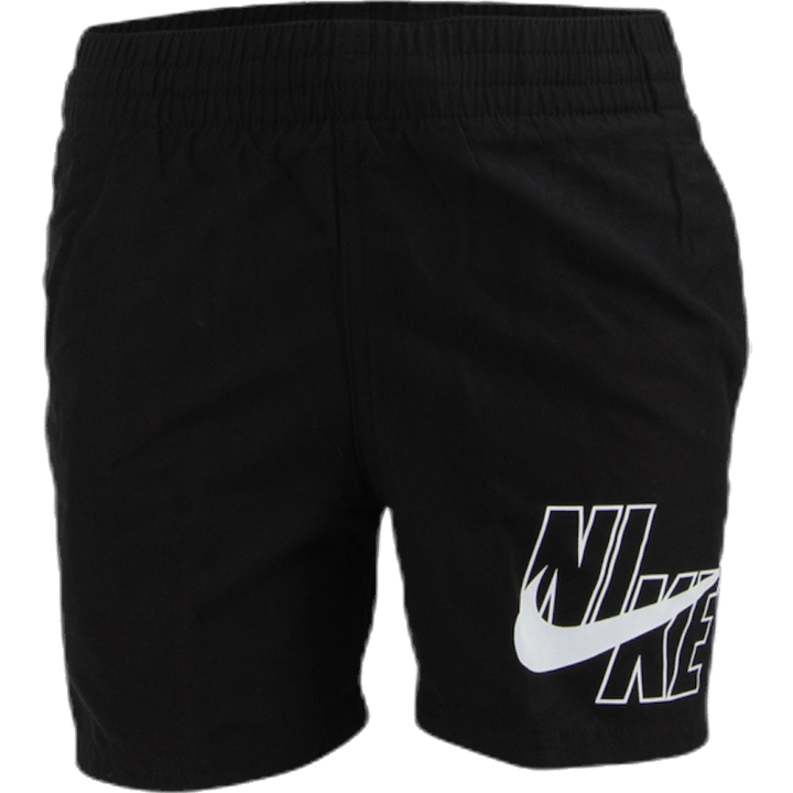 4" Volly Short Junior Black